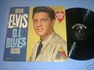 ELVIS  PRESLEY - G.I. BLUES  LP + WOODEN HEART STICKER