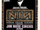 Nine Inch Nails 1995 concert poster by Mark Arminski