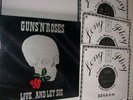 LP 33 Tours - Guns N' Roses - Live..And Let Die Coffret