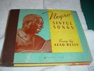 LEAD BELLY SINFUL NEGRO SONGS LEADBELLY MUSICRAFT 5 78S
