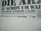 Die Ärzte - Zu Schön Um Wahr Zu Sein - Live in Berlin