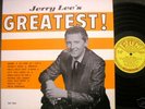LP JERRY LEE LEWIS -Greatest (1961) gorgeous Near Mint
