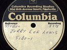 Jerry Lee Lewis Odd Man In Columbia 1975 Acetate