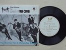 THE BEATLES THIRD CHRISTMAS RECORD fan club flexi  1965