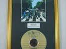 THE BEATLES FRAMED GOLD COLLECTORS DISC - XMAS GIFT