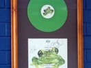 SILVERCHAIR FROGSTOMP - GREEN VINYL SIGNED COVER - LP