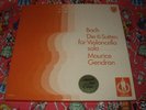 BACH CELLO SUITES - MAURICE GENDRON - PHILIPS 3 LP BOX