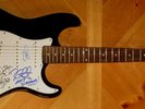 METALLICA Signed Autographed Guitar x4 w/ COA