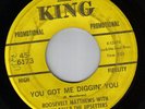 Roosevelt Matthews YOU GOT ME DIGGIN YOU northern soul