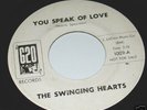The Swinging Hearts 45 RARE 1964 doo wop soul promo