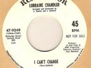 Northern Soul: LORRAINE CHANDLER-I Can't Change RCA