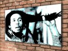 ART STUDIO - BOB MARLEY CANVAS POP ART GICLEE PRINT