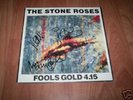 THE STONE ROSES FULLY SIGNED AUTOGRAPHED VINYL RENI