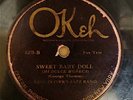 JAZZ 78-  KING OLIVER'S JAZZ BAND  OKEH 8235