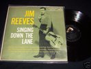 JIM REEVES SINGING DOWN THE LANE 1958 RCA LPM 1256 LP