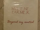 MYLENE FARMER PROMO LUXE SINGLE BEYOND MY CONTROL