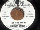 garage psych   ONE WAY STREET   I See The Light