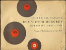 1955 RCA Victor Records Catalog Camden Bluebird LP 45
