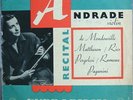 JANINE ANDRADE violin RECITAL - SUPRAPHON LPM-390 10