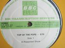 BBC TRANSCRIPTION TOP OF THE POPS LP SOFT CELL GENESIS