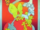 HAPSHASH -UNICORN BOOKSHOP- PSYCHEDELIC POSTER