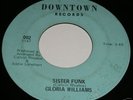 FUNK / DEEP SOUL 45 GLORIA WILLIAMS ON DOWNTOWN