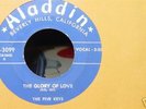 FIVE KEYS 45 GLORY OF LOVE 1951 R & B VOCAL GRP CLASSIC