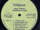 King Tubbys Prophesy of Dub UK orig Prophets LP Listen