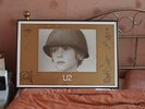 U2  THE BEST OF 1980-1990 SIGNED FRAMED PRINT