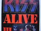 KISS - ALIVE III -  CHILE PRESSING 1977