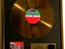LED ZEPPELIN-GOLDENE SCHALLPLATTE-GOLD RECORD-VINYL