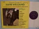 HANK WILLIAMS in Acid Rock Sound Exploito Psych Fuzz LP