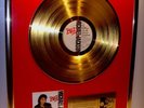 Michael Jackson goldene Schallplatte Vinyl Gold Record