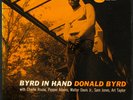 DONALD BYRD BYRD IN HAND 63RD ST BLUE NOTE LP 