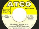 AL HUDSON & PARTNERS  I'm About Lovin' You ATCO Records