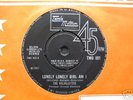 Velvelettes **Lonely Lonely Girl Am I** UK Tamla TMG521