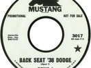 OPUS 1 Back Seat '38 Dodge Garage Punk 45 Highs #2