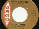 Etta JAMES seven day fool 7' northern Soul R&B mod HEAR