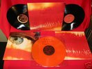 THE CURE KISS ME 2 LP & ORANGE WAX 12