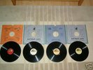 4 x HMV 78 RPM records of Enrico Caruso recordings