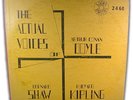 Actual Voices Arthur Conan Doyle Bernard Shaw Kipling