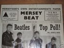 VINTAGE THE BEATLES ORIGINAL PRINT FROM THE MERSEY BEAT