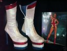 THE SPICE GIRLS GERI HALLIWELL GENUINE BOOTS SOTHEBY'S