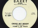 YVONNE & THE VIOLETS on BARRY 1004dj northern soul 45