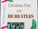 BEATLES CHRISTMAS FUN JAPAN LP WHITE VINYL MINT W/ OBI