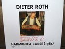 DIETER ROTH harmonicaCurse LP lathe ltd50 fluxus nitsch