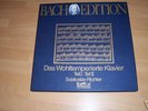 Bach Edition, Das Wohlt.Klavier Teil I+II, Richter, 5LP