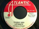 Led Zeppelin Promo Immigrant Song 1-sided