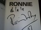 RONNIE - RONNIE WOOD - OH LA LA  SIGNED - 1st ed hb/dj