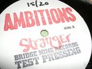 Ambitions STRANGER & EXILE TEST PRESSINGSpunk hardcore
